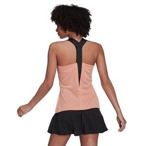 NWOT Adidas Prime Blue Y Women's Tennis Tank - Blush, Size Small